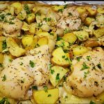 Skillet Roasted Chicken with White Wine, Lemon, and Fennel