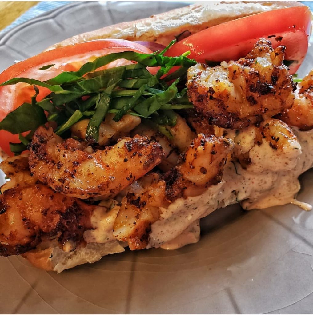 Shrimp Po Boy Recipe with Cajun Remoulade - Simply Whisked