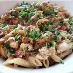 Pasta with Lemony Corn and Tarragon